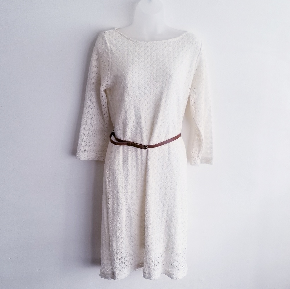 Sharagano Cream Dress